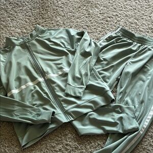 Athletic Works Mint Green Zip-Up Jacket